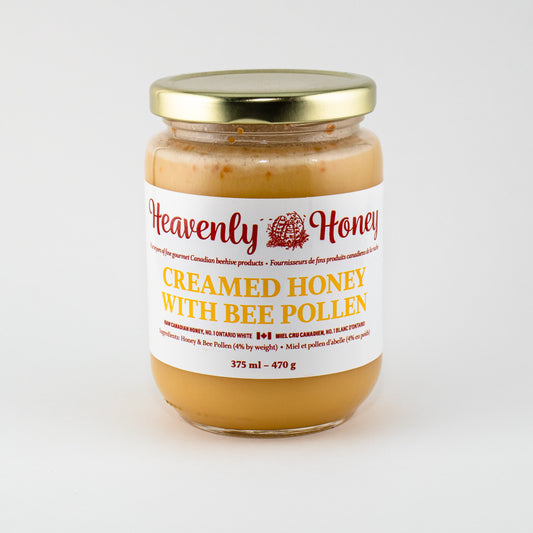 Creamed Honey + Bee Pollen